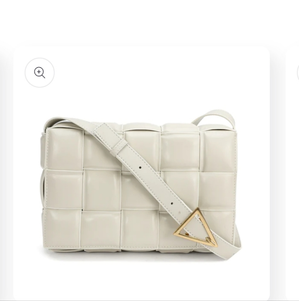 Source Unknown Cream Shoulder Bag